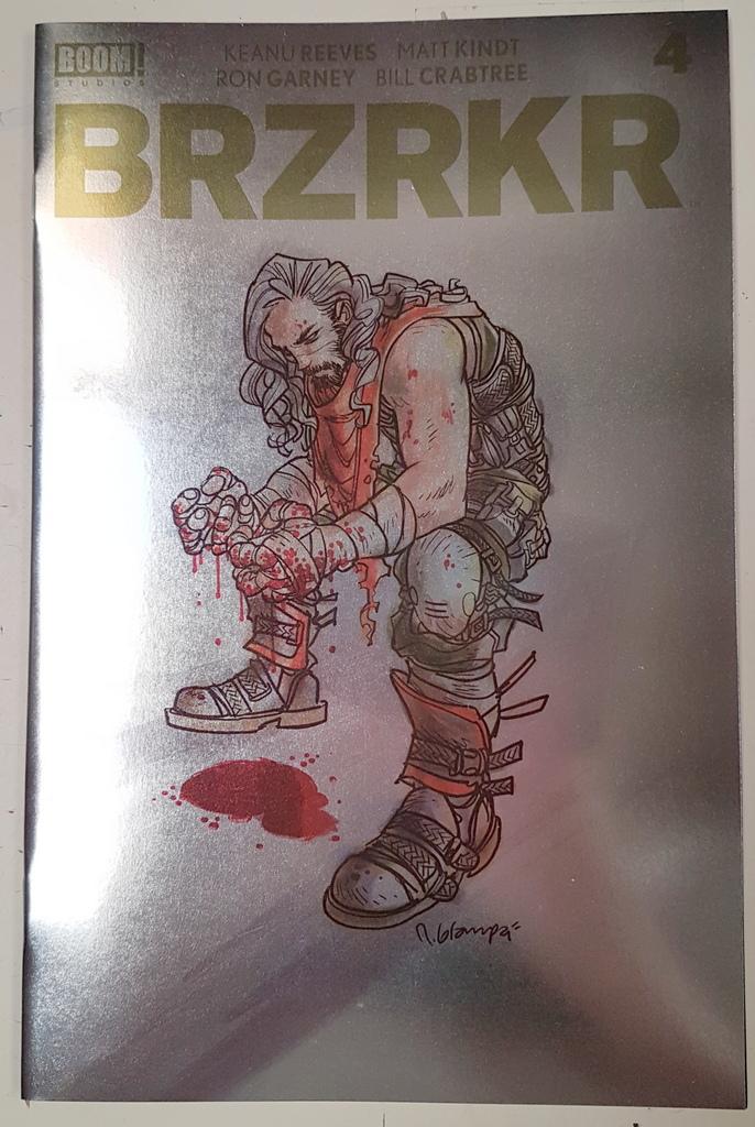 Brzrkr Berzerker Of Cover C Grampa Foil Variant Comic