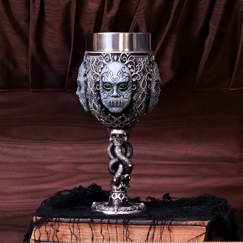 Harry Potter Death Eater Mask Voldemort Collectable Goblet | Gothic Gifts