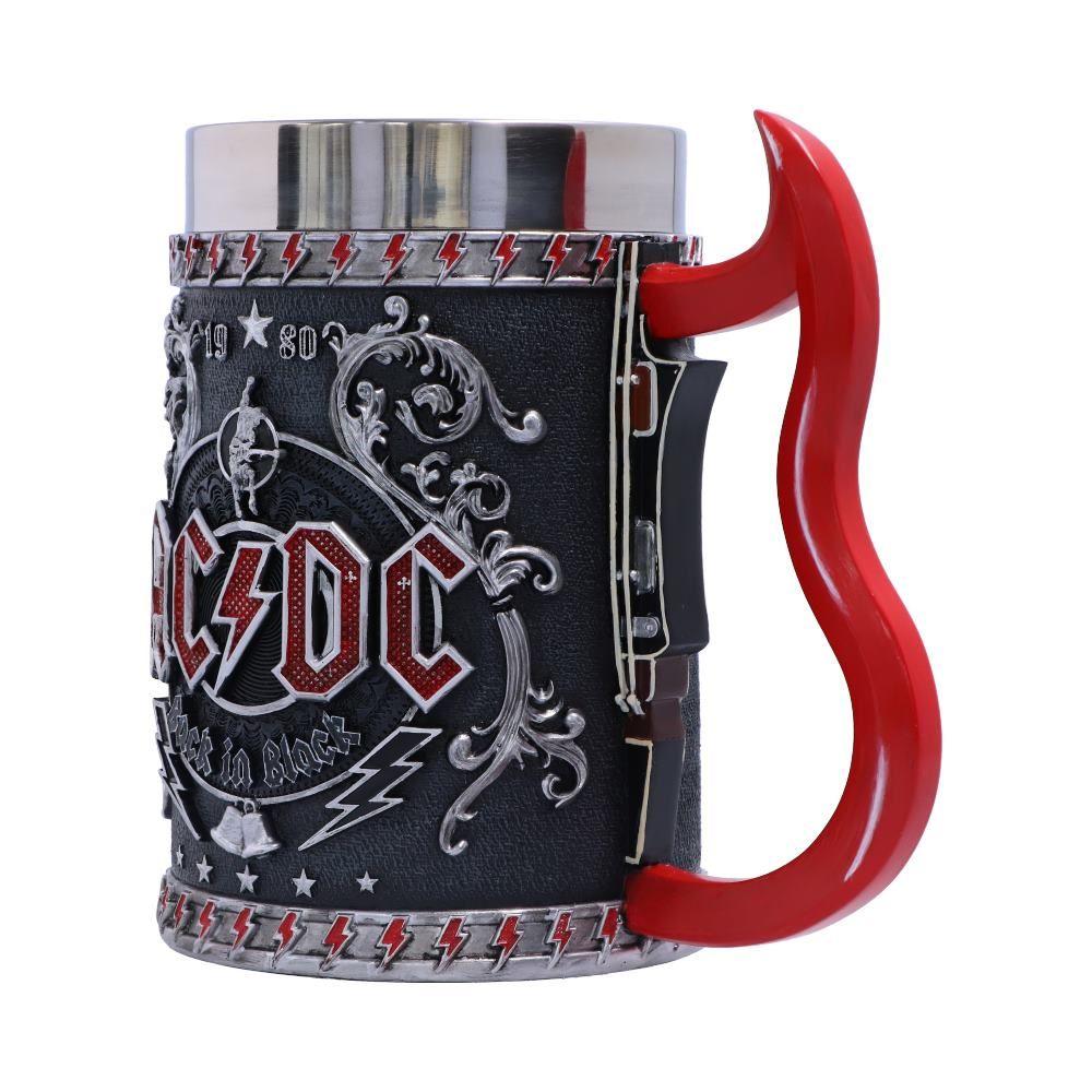 Nemesis Now Officially Licensed ACDC Back in Black Tankard Mug, B5566T1