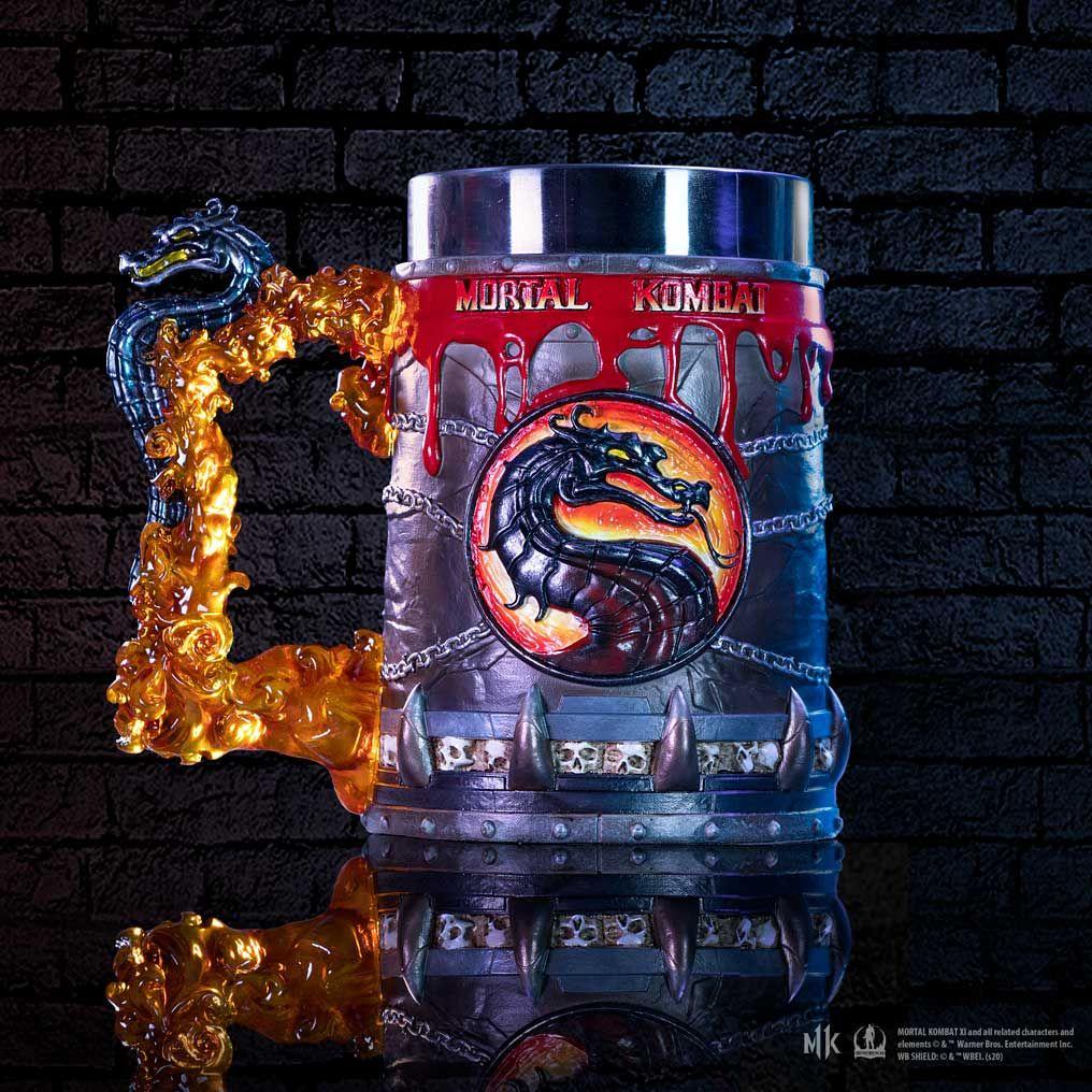 Mortal Kombat Tankard Officially Licensed Gothic Gifts