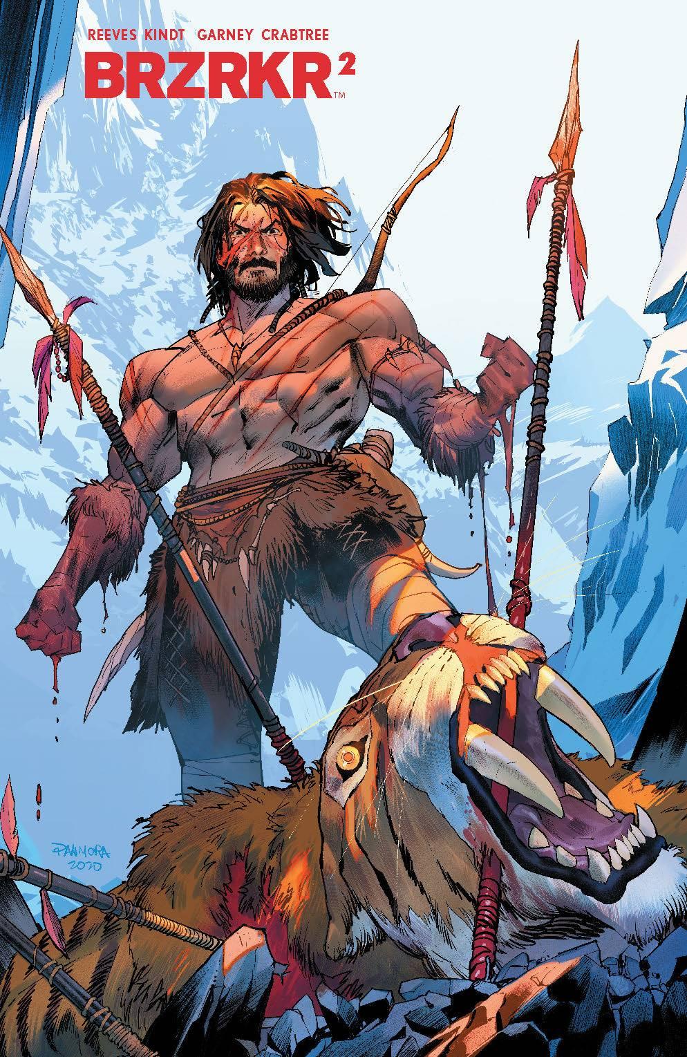 Brzrkr (Berzerker) 2 Mora Variant Writer Keanu Reeves and Matt Kindt