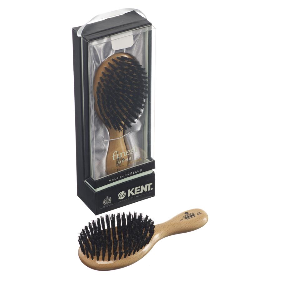 Kent Oval Club Black Bristle Hair Brush Og1 A Gentleman's Bits