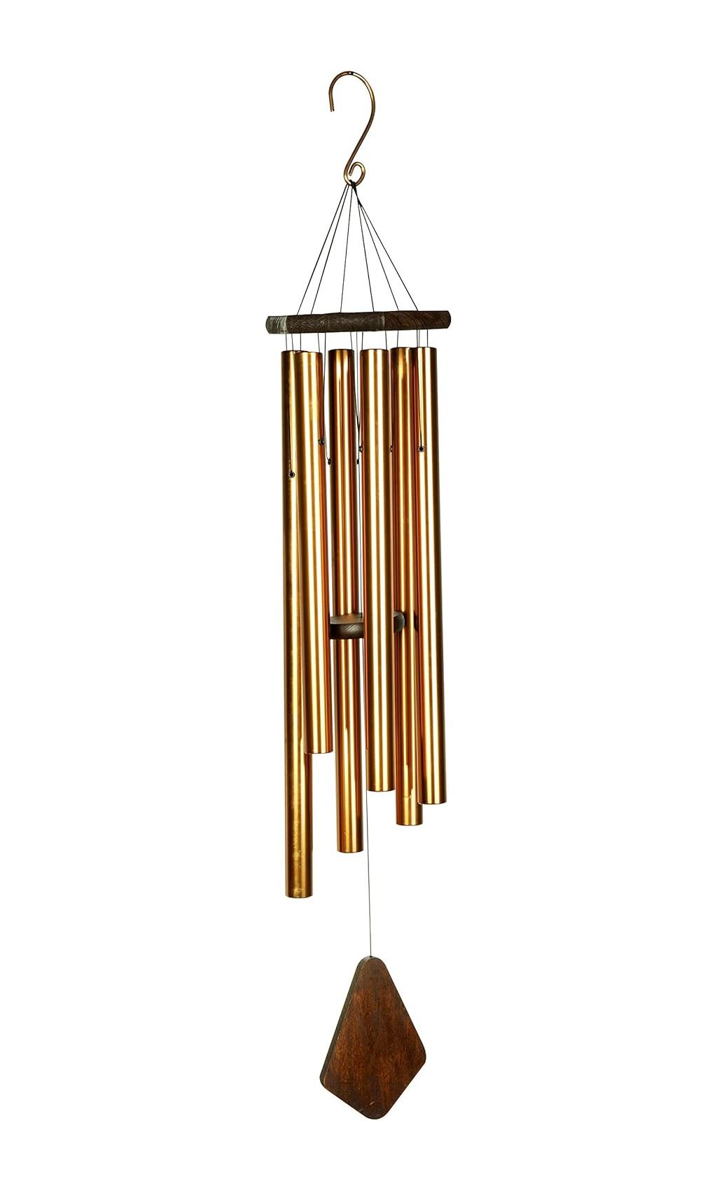 Nature's Melody PG28BR 28-Inch Premiere Grande Wind Chime - Brons - Rustgevend Geluid
