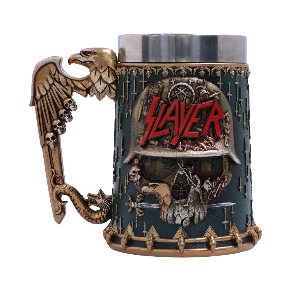 Rock Off Officially Licensed Products Slayer Skull Helmet Band Logo