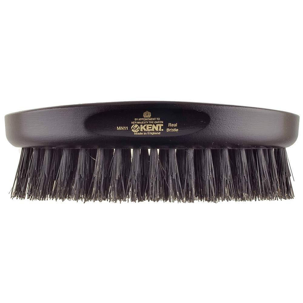 Kent Ebony Military Hair Brush Mn11 A Gentleman's Bits