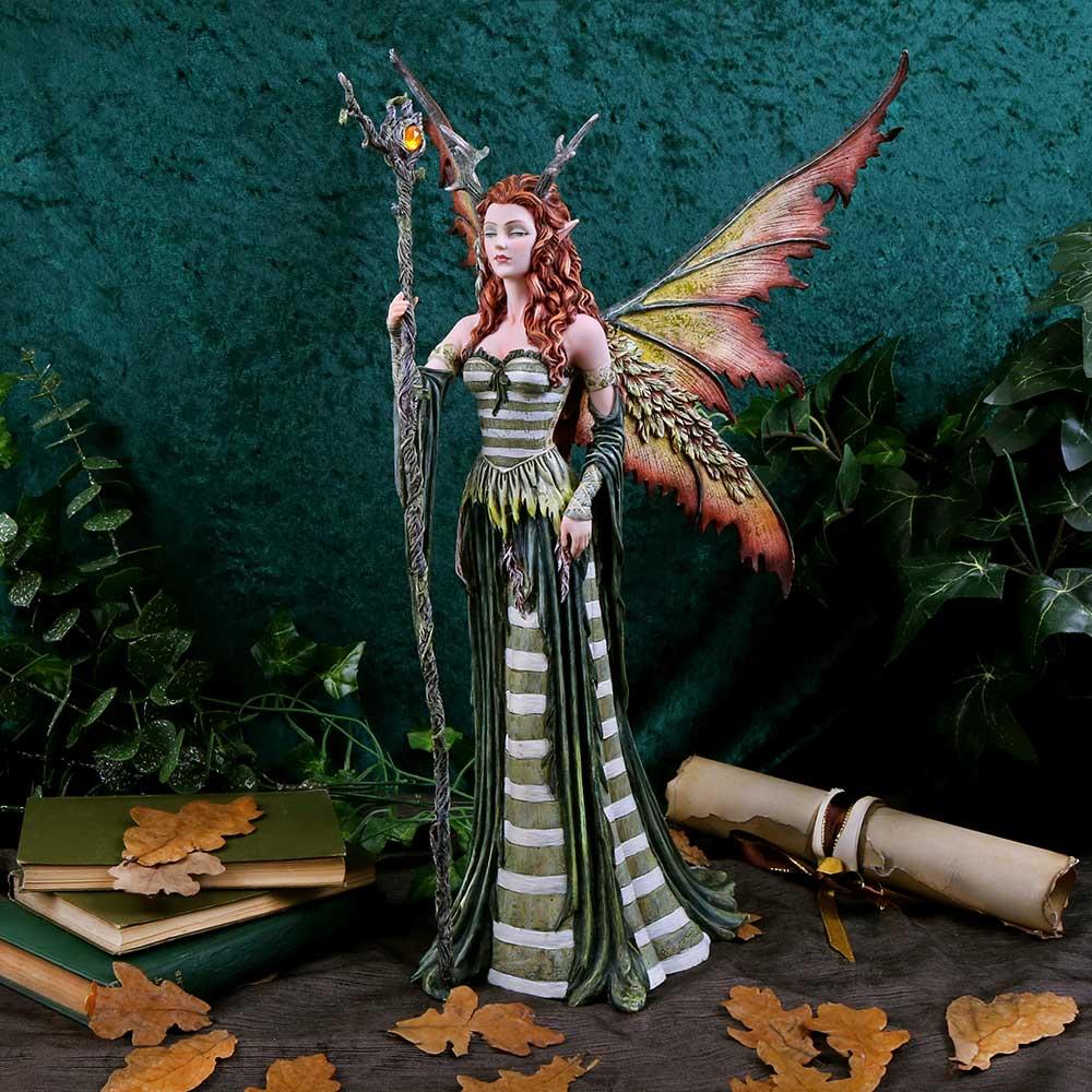 Amy Brown the Green Woman Forest Fairy Statue Large | Gothic Gifts