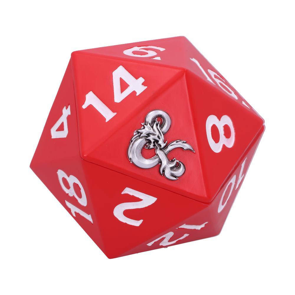 Dungeons & Dragons D20 Dice Storage Box Officially Licensed | Gothic Gifts
