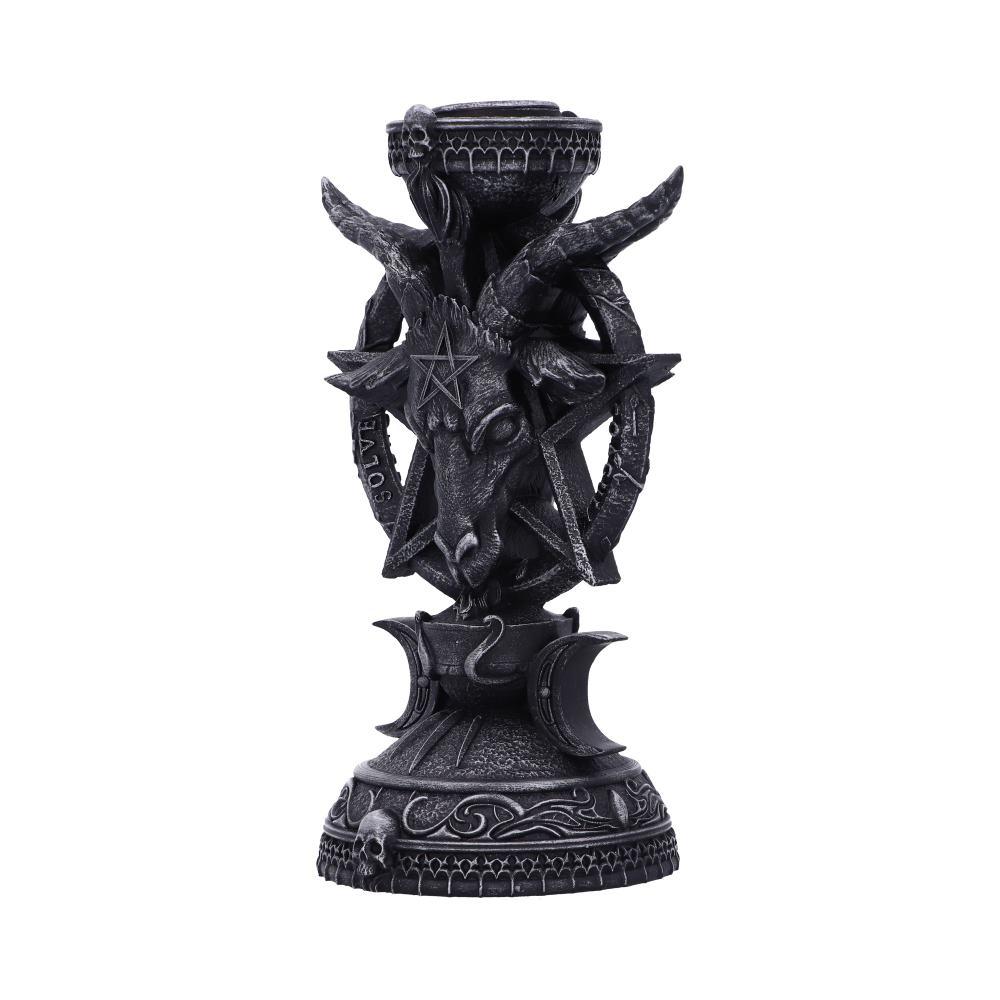 Baphomet Candle Holder 15.5cm | Gothic Gifts