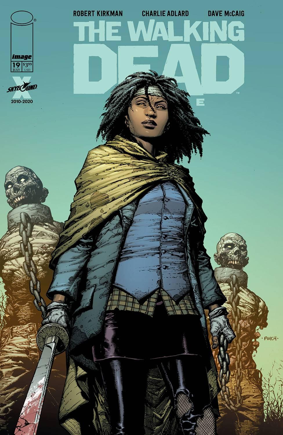 Walking Dead Deluxe 19 Cover A Finch And Mccaig Comic Gothic Ts