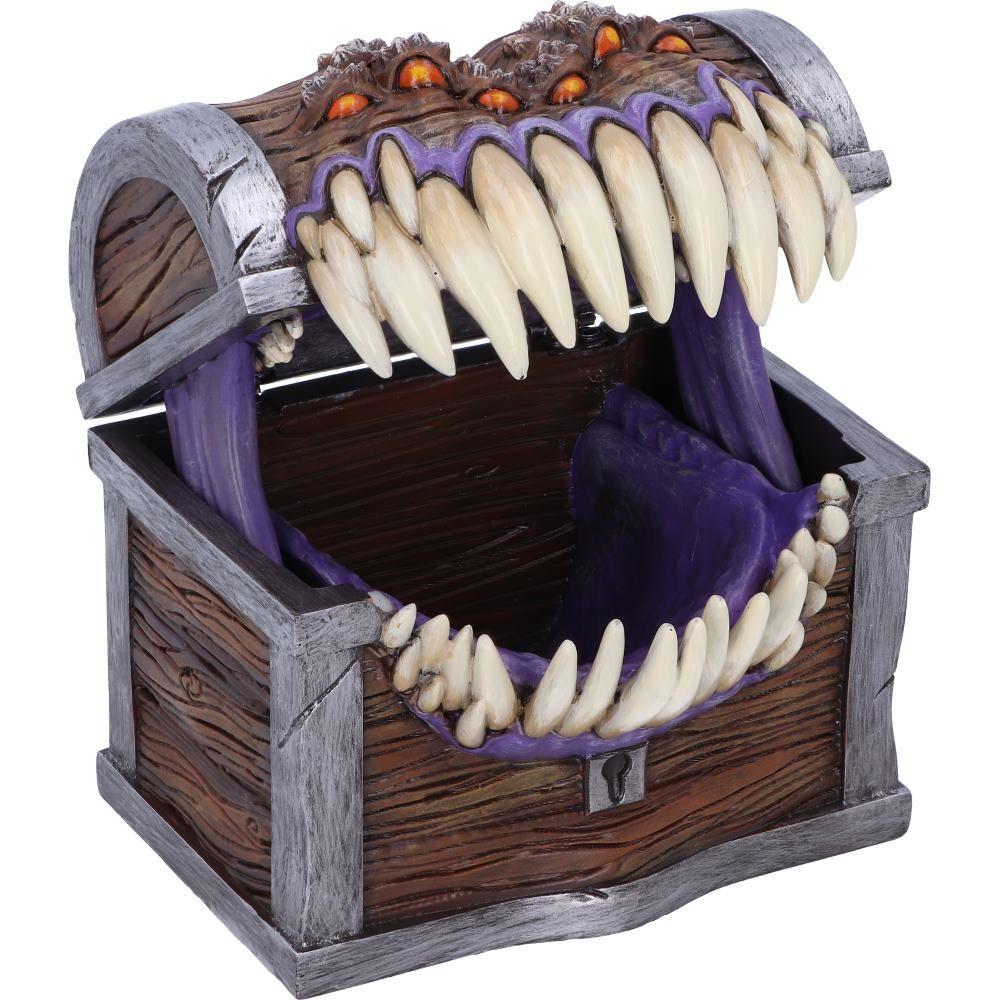 Dungeons & Dragons Mimic Dice Storage Box Officially Licensed | Gothic ...