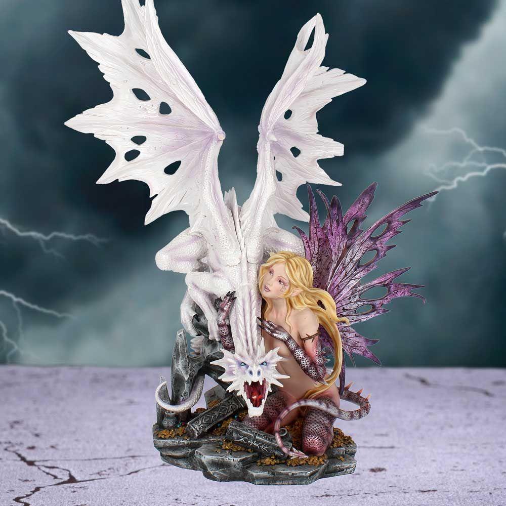 Dragon Guardian Fairy Figurine 26 Cm 2024 Woman sculpture home decor