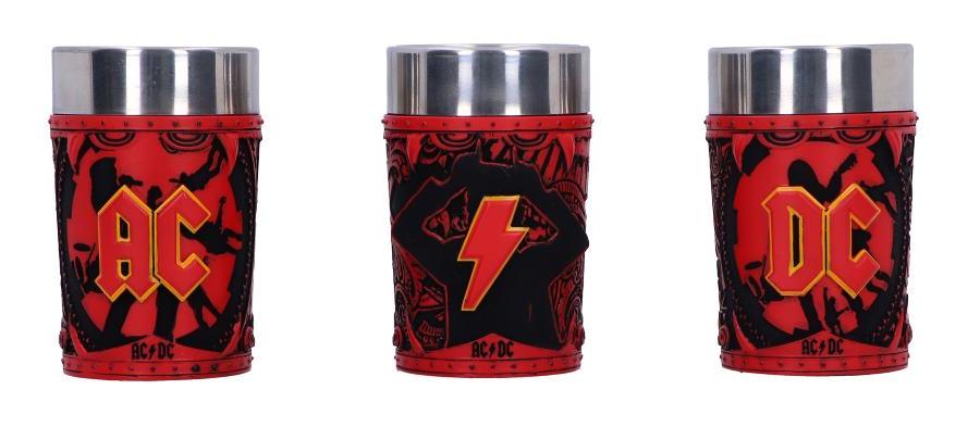 ACDC Logo Set of 3 Shot Glass Set | Gothic Gifts