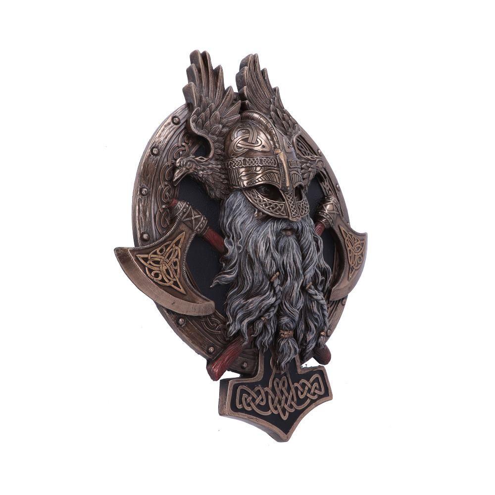 For Valhalla Viking Bronze Wall Plaque Bronze Gifts