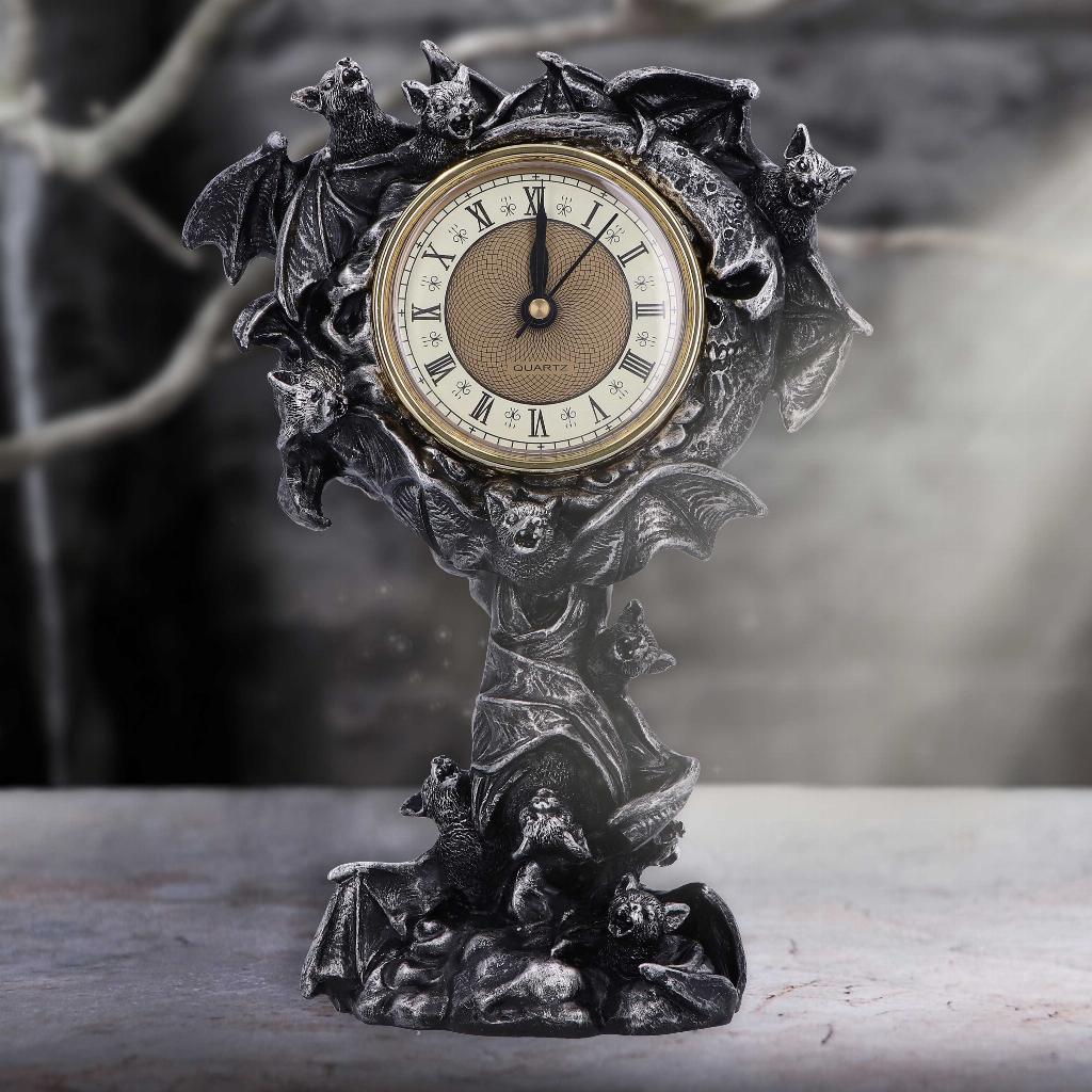 Goatse Clock Chiroptera Time Bat Gothic Clock | Gothic Gifts