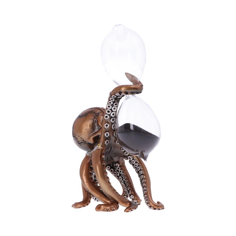 Tentacled Time Keeper - Statue Steampunk Pieuvre Sablier 18.5 Cm Bronze - Nemesis Now