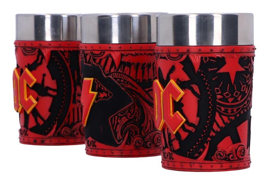 ACDC Logo Set of 3 Shot Glass Set | Gothic Gifts