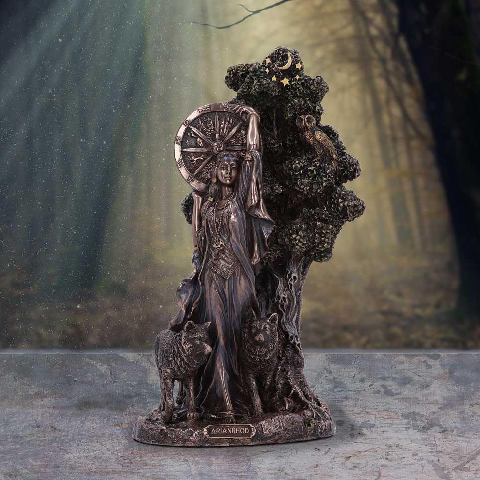 Arianrhod the Celtic Goddess of Fate Bronze Figurine Bronze Gifts