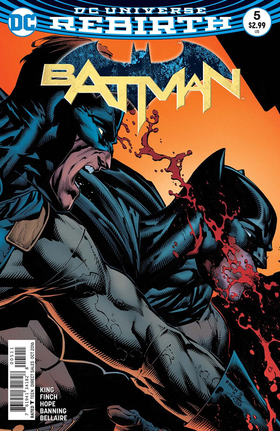 Batman #5 Comic (2016) First Printing Tom King | Gothic Gifts