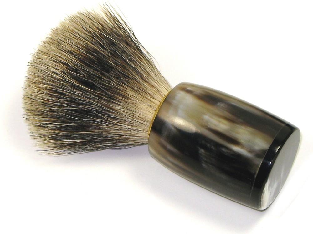 Horn Handle Shaving Brush by Abbeyhorn A Gentleman's Bits