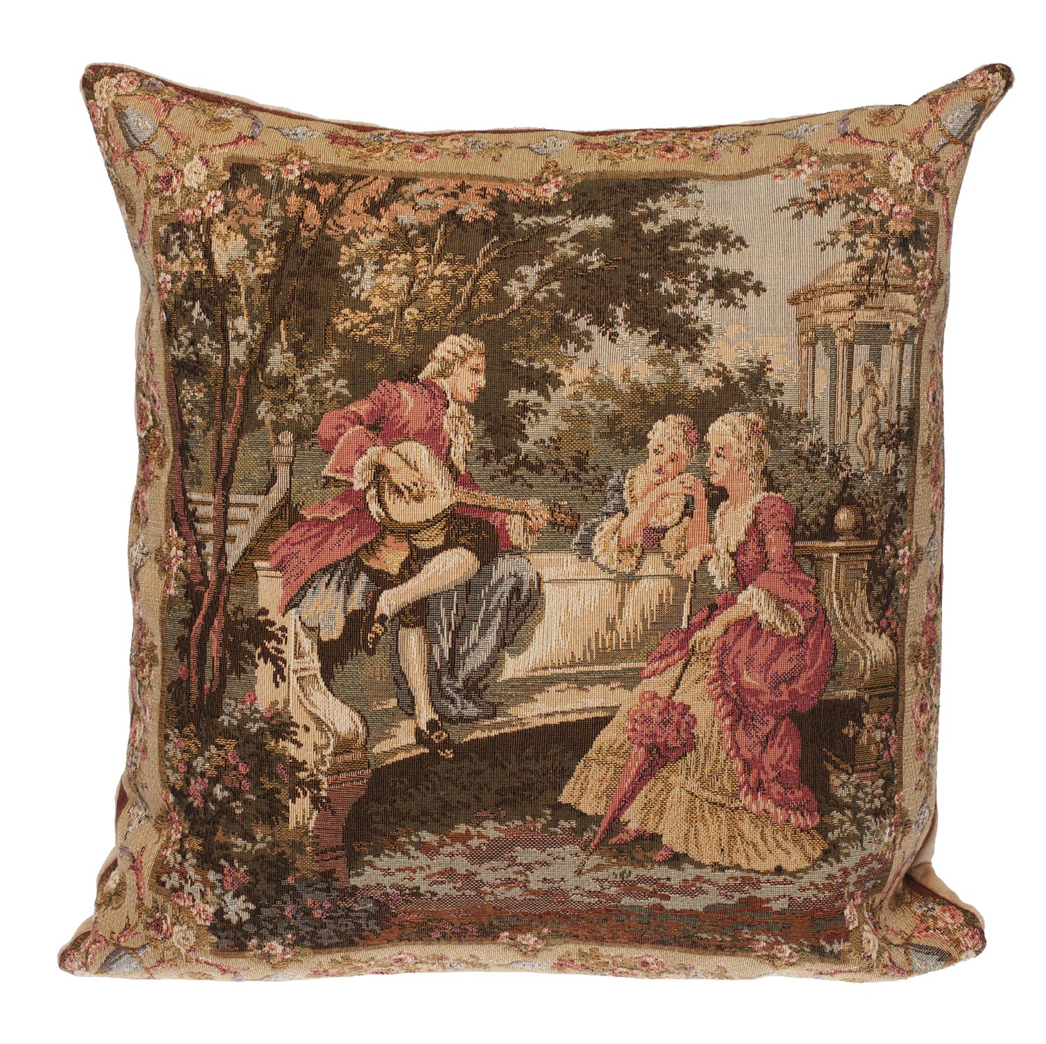 Francois Boucher Woven Tapestry Cushion Cover I The Tapestry Shop
