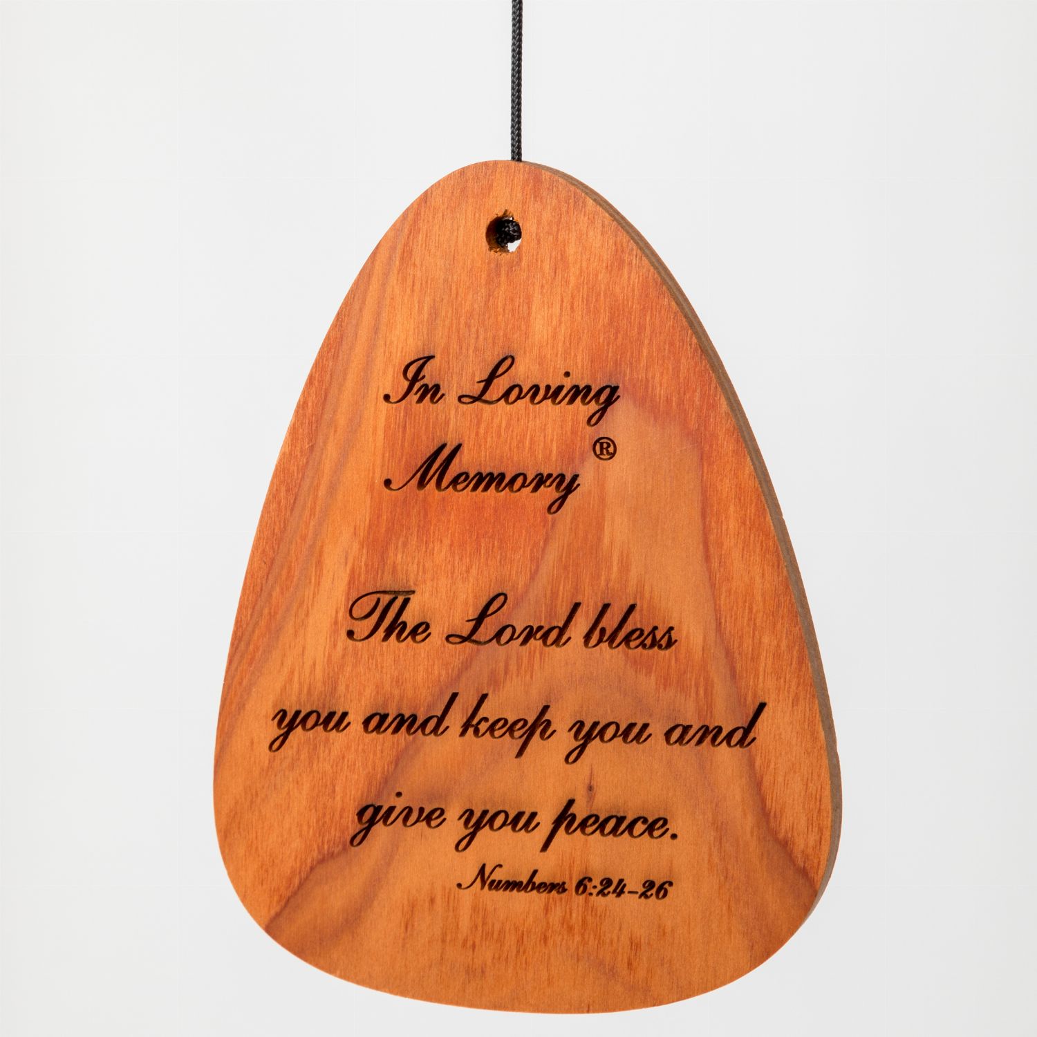 The Lord Bless You - in Loving Memory Memorial 18 Inch Wind Chime ...