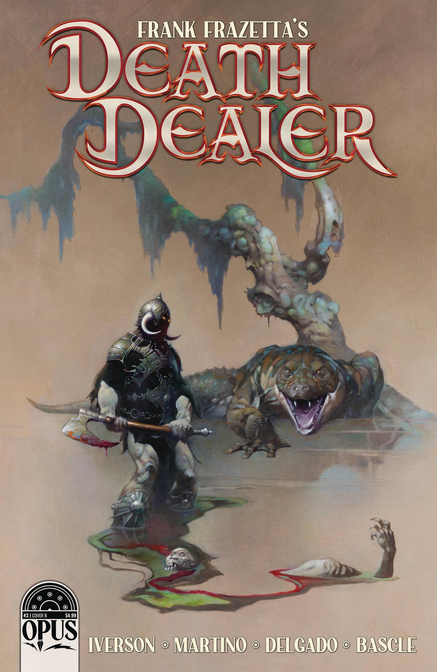 Frank Frazetta Death Dealer #3 Cover B Frazetta (Mr) Comic | Gothic Gifts