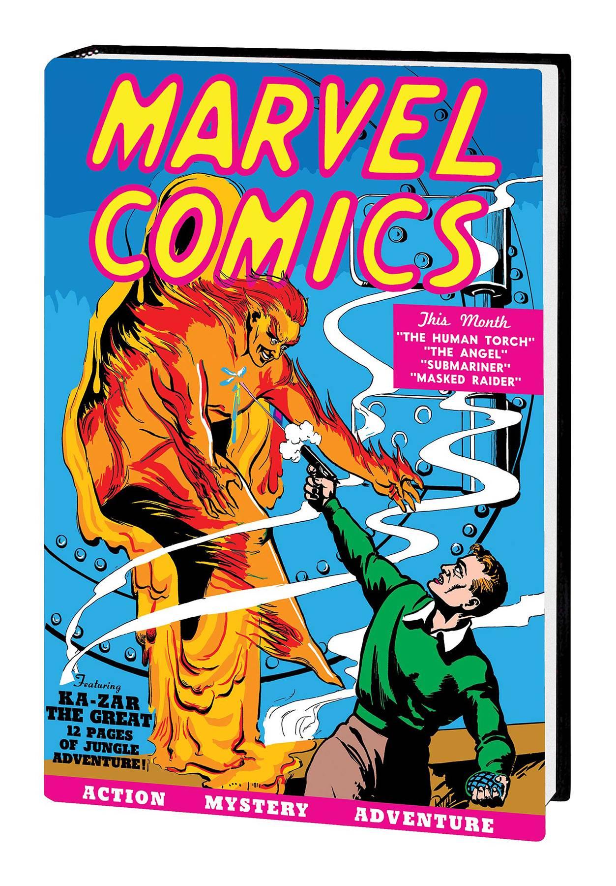 Golden Age Marvel Comics Omnibus Hardcover Vol 01 New Printing | Gothic ...