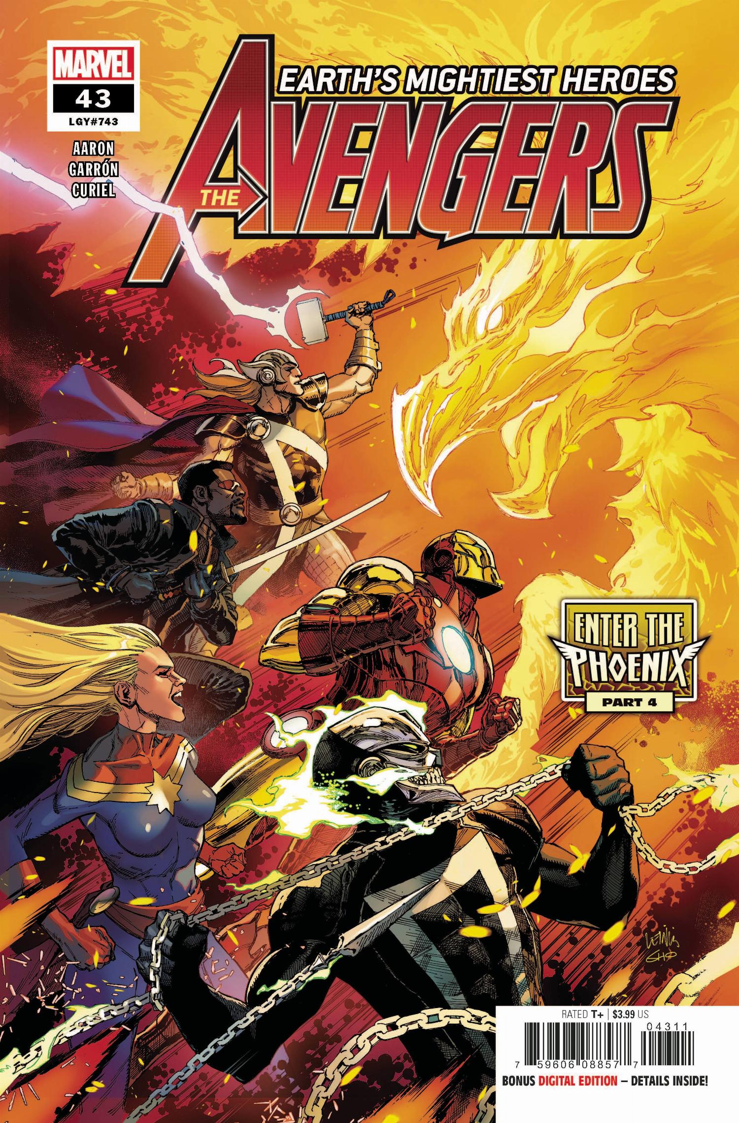 Avengers #43 Comic Jason Aaron | Gothic Gifts