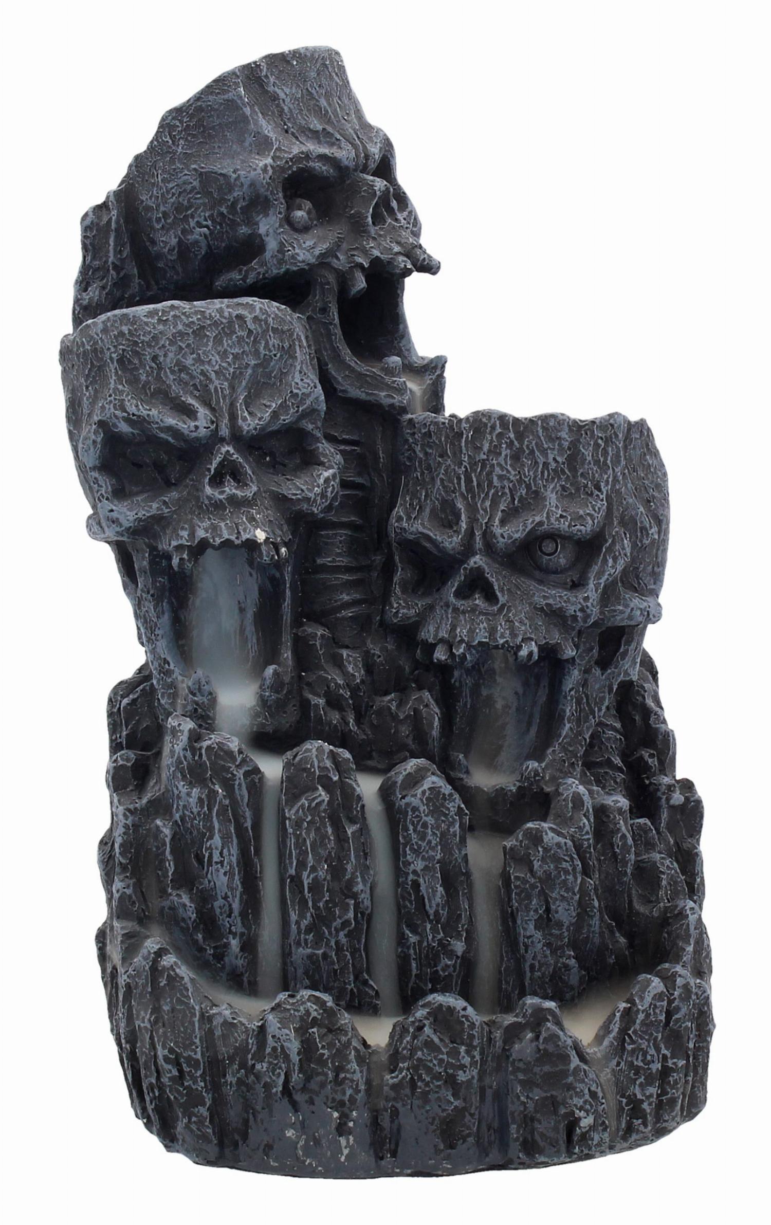 Skull Backflow Incense Tower Incense Holder | Gothic Gifts