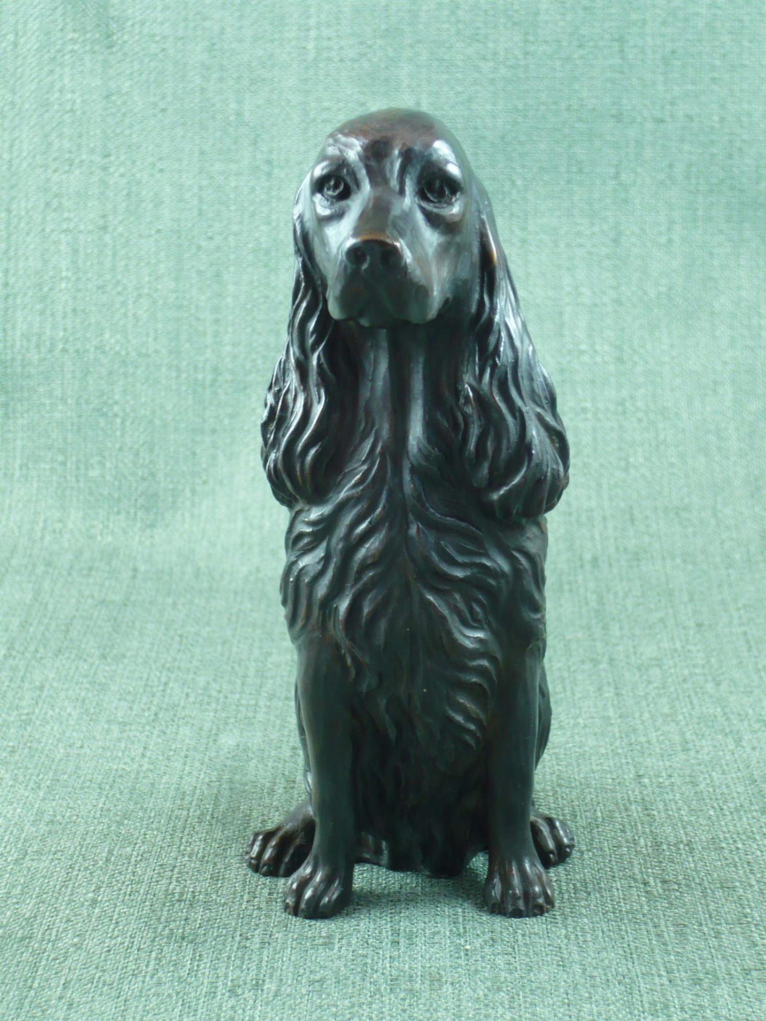 Black cocker spaniel ornament best sale