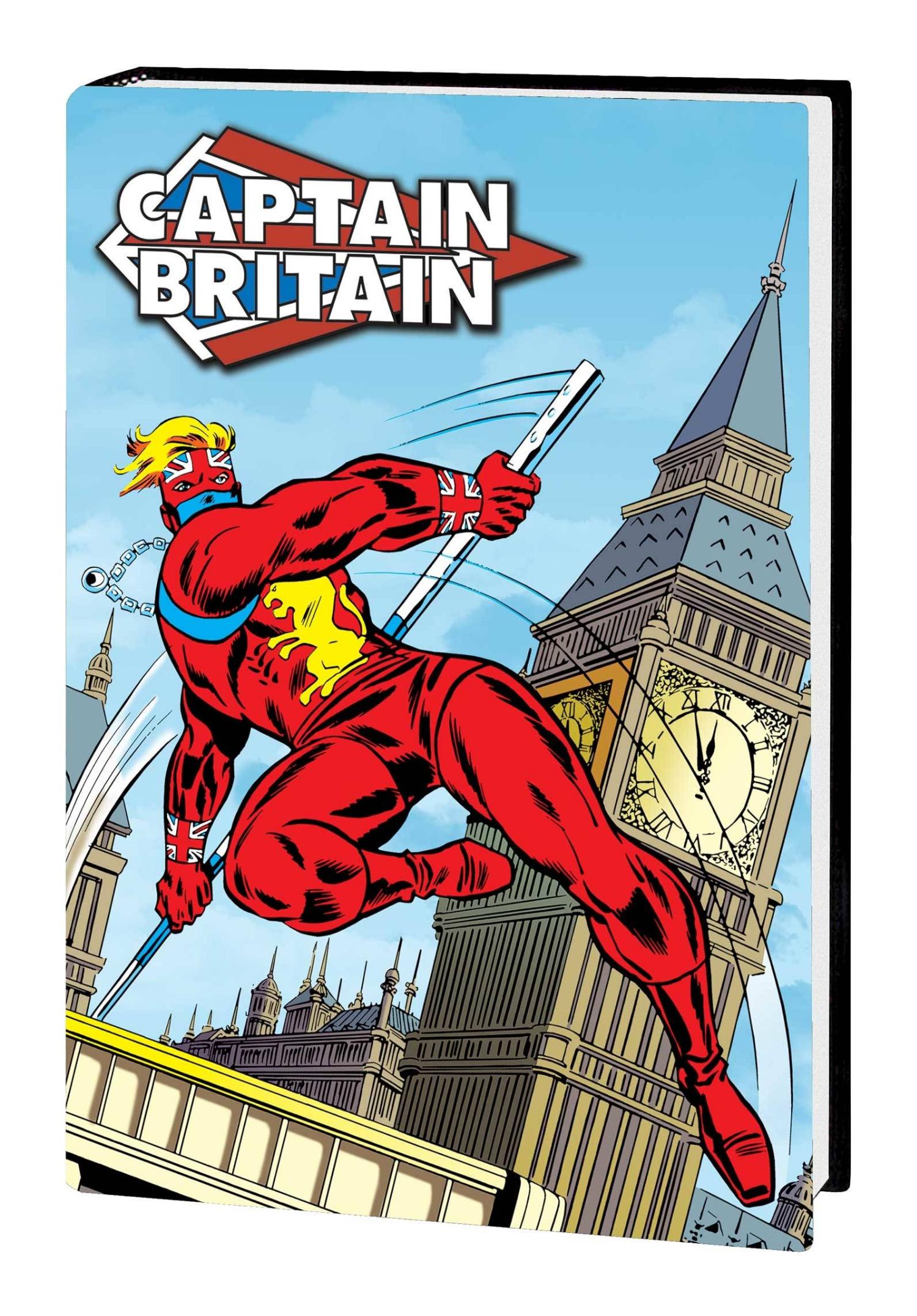 Captain Britain Omnibus Hardcover Wilson Dm Variant Gothic Gifts