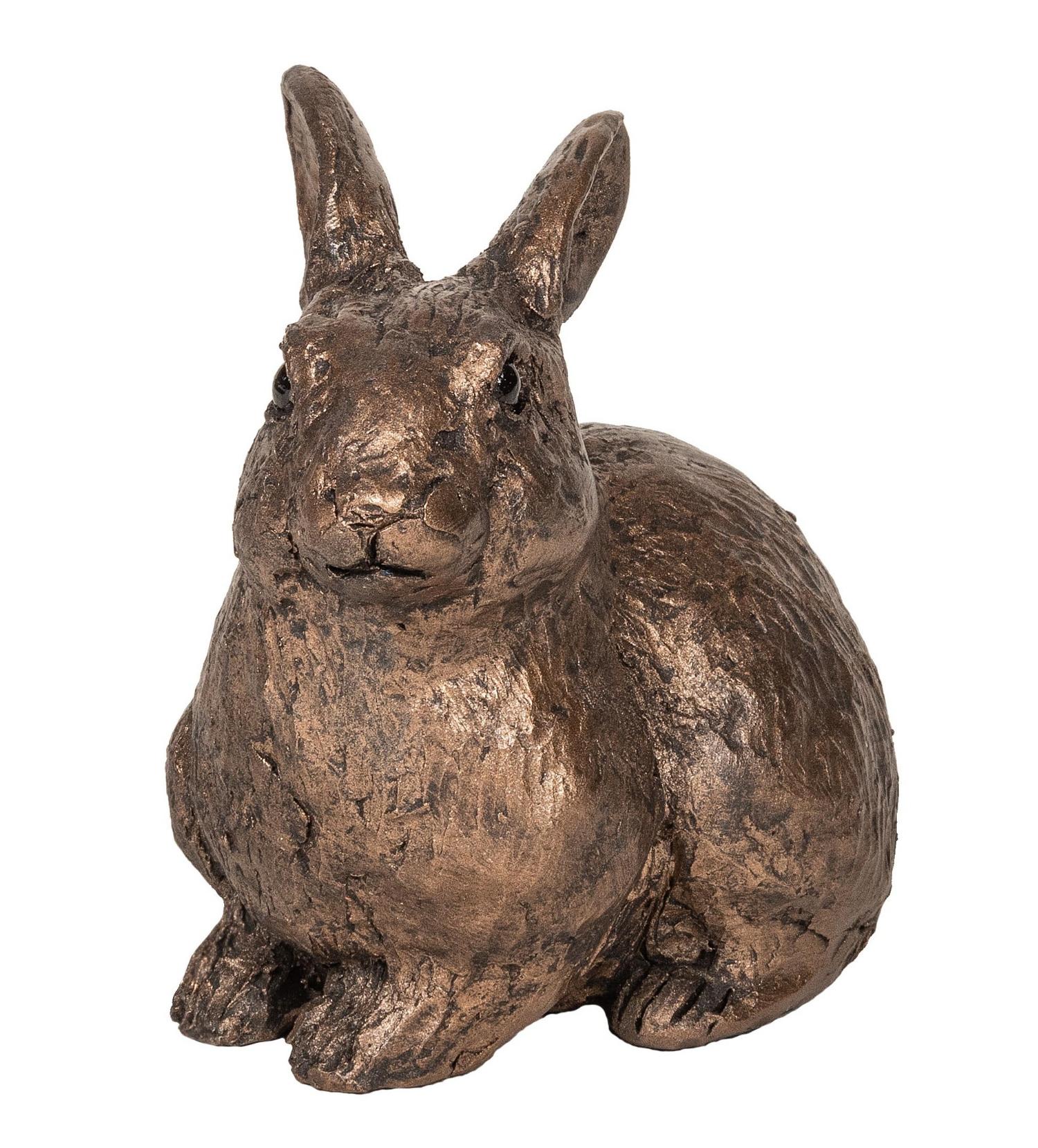 Rabbit Resting Bronze Sculpture Thomas Meadows | Bronze Gifts