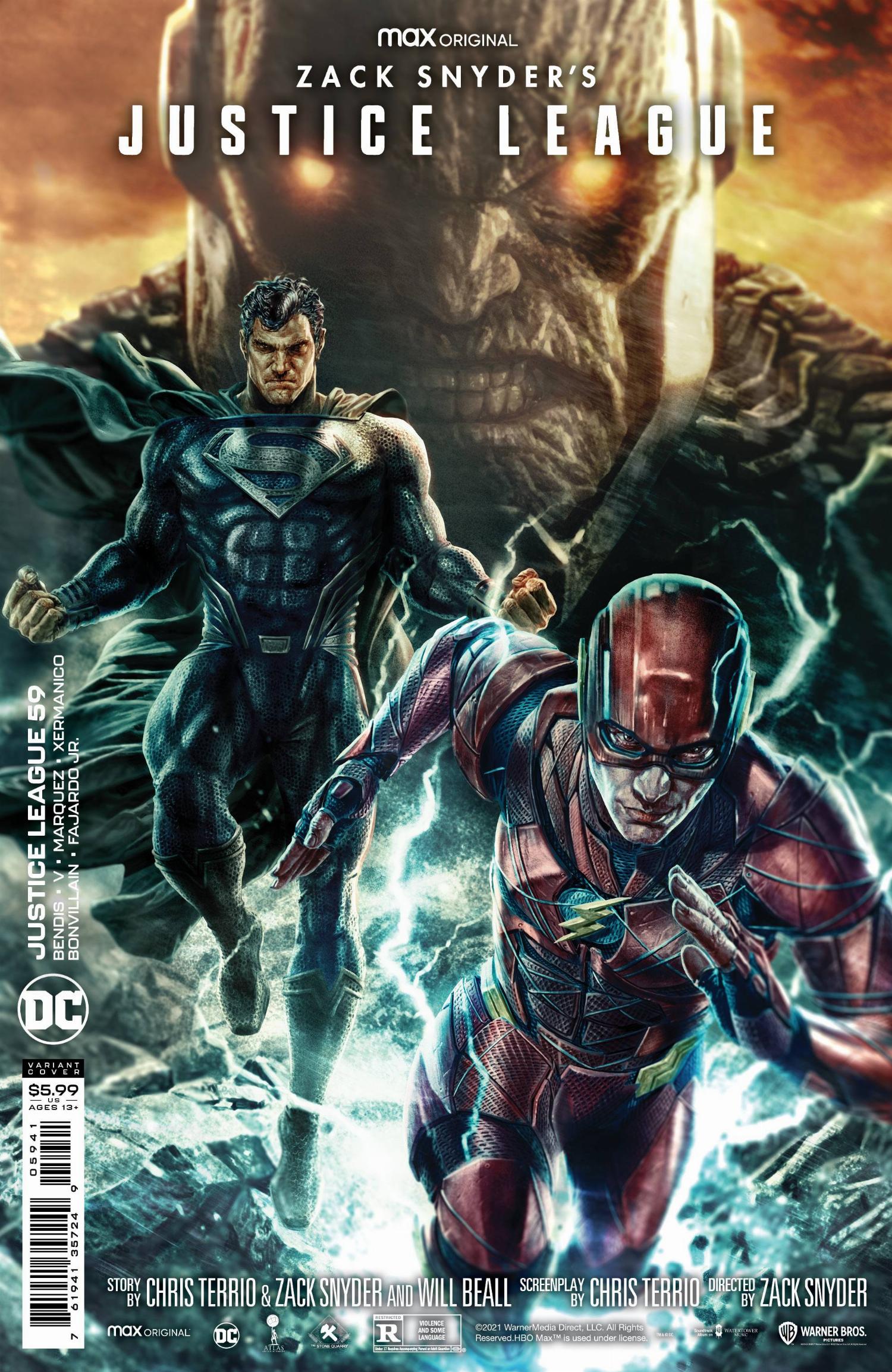 Justice League 59 Cover D Bermejo Snyder Cut Variant Comic Gothic Gifts