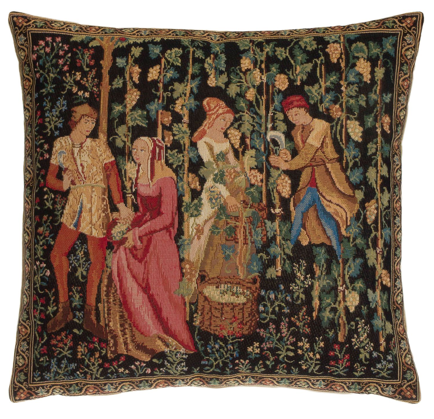 Medieval tapestry outlet cushions