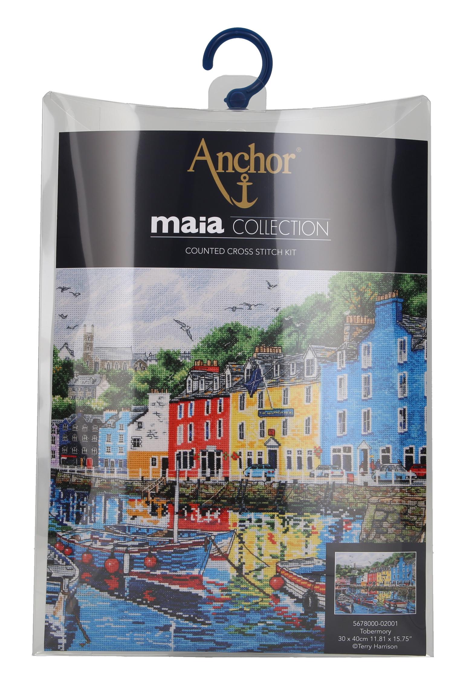Tobermory Scene Maia Counted Cross Stitch Kit Stitch Shop