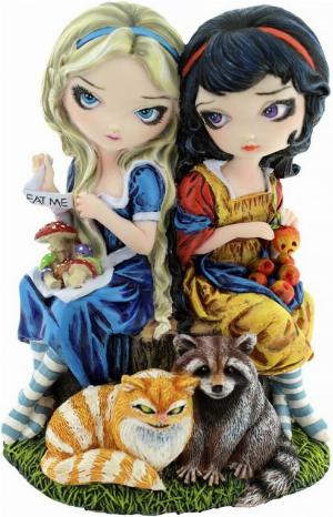 Photo of Alice and Snow White Gothic Figurine Limited Edition Jasmine Becket-Griffith