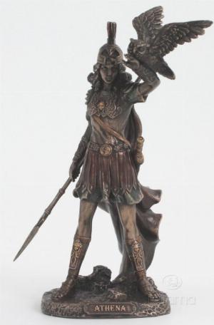 Photo of Athena Bronze Figurine 20cm