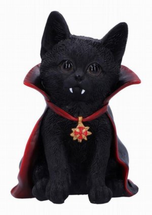 Photo #1 of product U5726U1 - Count Catula Vampire Cat Figurine 15.5cm