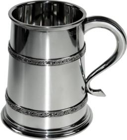 Photo of Double Celtic Band Medium Tankard