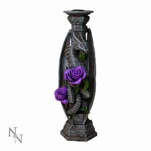 Photo #1 of product NOW6853 - Anne Stokes Dragon Beauty Candle Stick Candle Holder Valentine