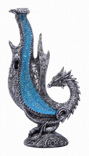 Photo #1 of product U7071B25 - Dragon Flare Backflow Incense Burner 24cm