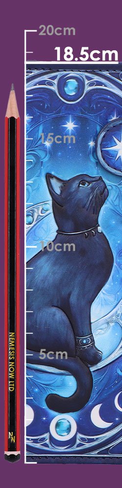 Photo #2 of product B7093B25 - Feline Constellation Embossed Purse