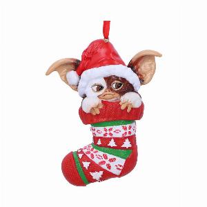 Photo #1 of product B5588T1 - Gremlins Gizmo in Stocking Hanging Festive Decorative Ornament