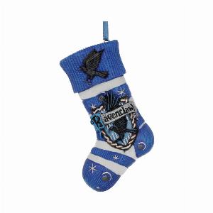 Photo #1 of product B5620T1 - Officially Licensed Harry Potter Ravenclaw Stocking Hanging Festive Ornament