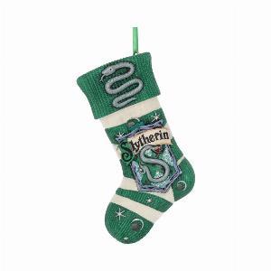Photo #1 of product B5618T1 - Officially Licensed Harry Potter Slytherin Stocking Hanging Festive Ornament