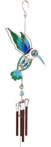 Photo of Humming Bird Wind Chime (Blue and Green)