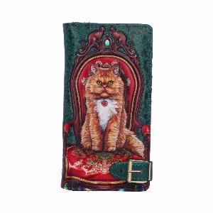Photo #1 of product B6205W2 - Mad About Cats Embossed Purse (LP) 18.5cm