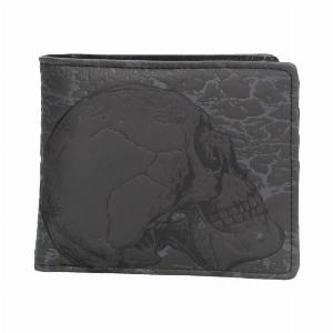 Photo #1 of product C4265M8 - Memento Mori Skull Embossed Wallet