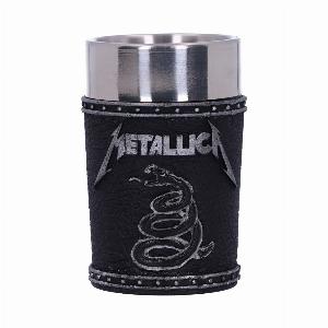 Photo #1 of product B5221R0 - Officially Licensed Metallica Black Album Shot Glass