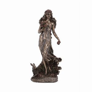 Photo #1 of product D6122W2 - Ostara Goddess of Spring and Dawn Bronze Figurine 26.5cm